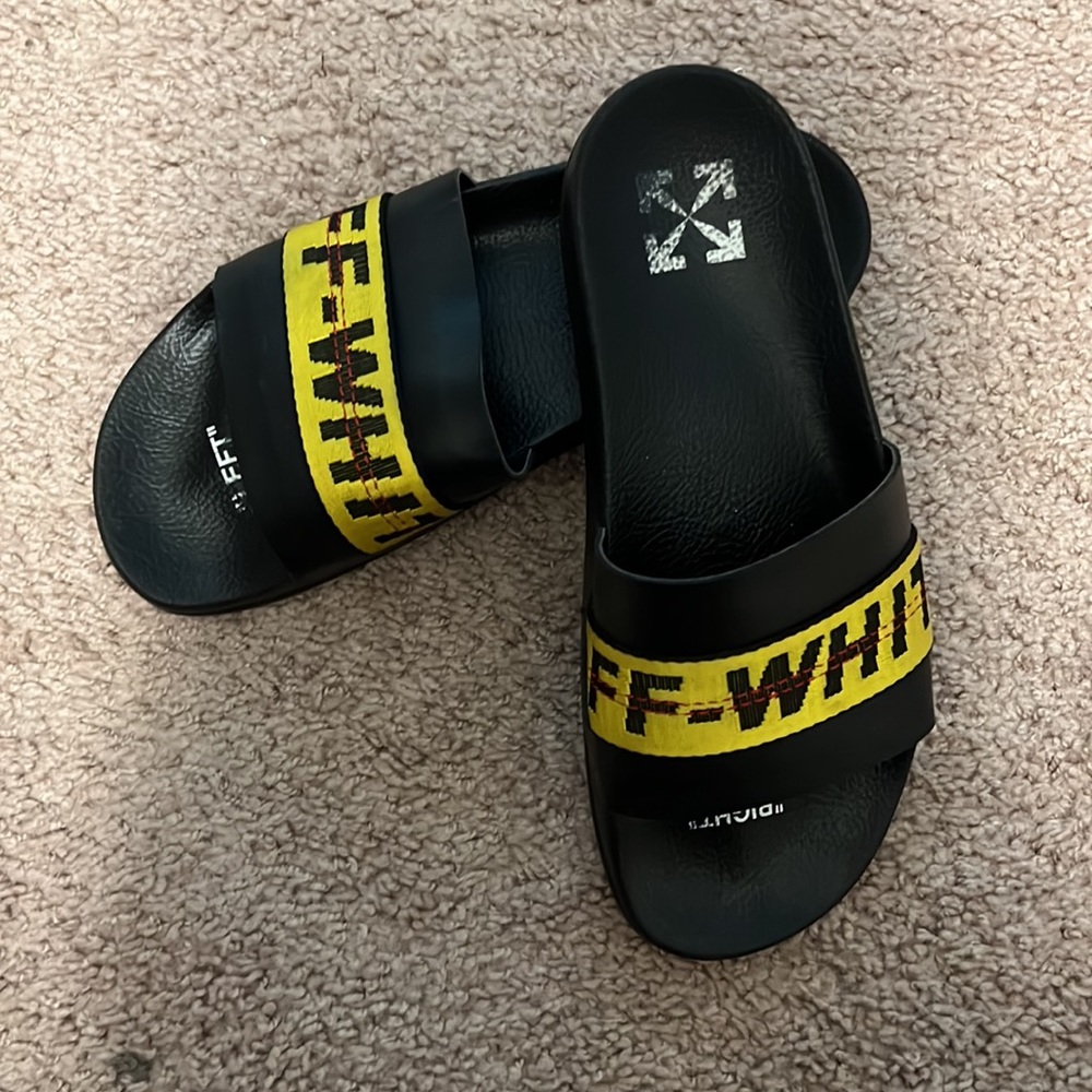 Off White Slides - Picture 3 of 3